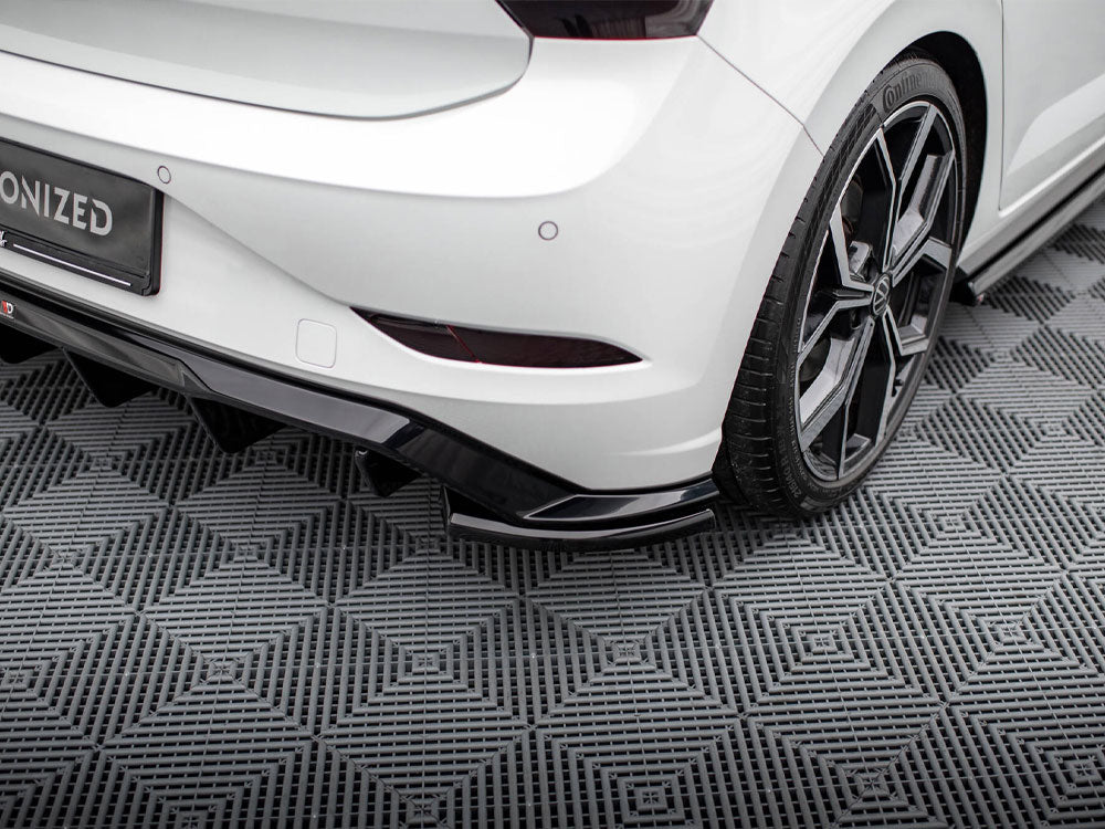 MAXTON DESIGN REAR SIDE SPLITTERS VOLKSWAGEN POLO GTI MK6 FACELIFT