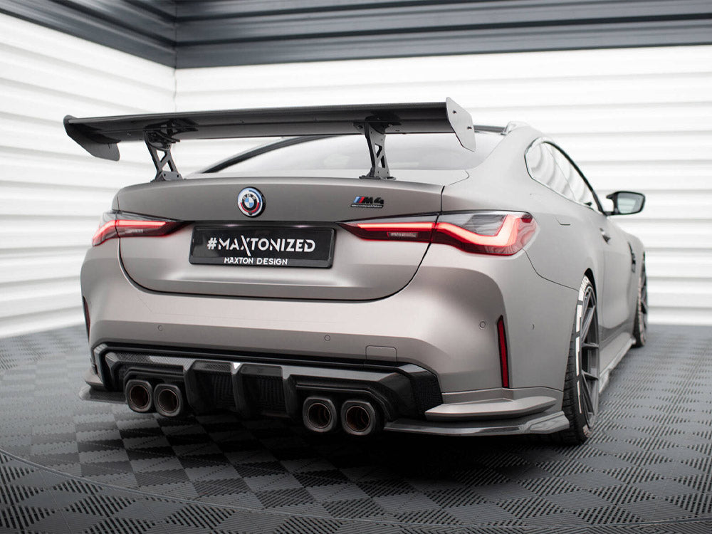 MAXTON DESIGN CARBON SPOILER WITH INTERNAL BRACKETS UPRIGHTS BMW M4 G82 / M440I G22 / 4 M-PACK G22