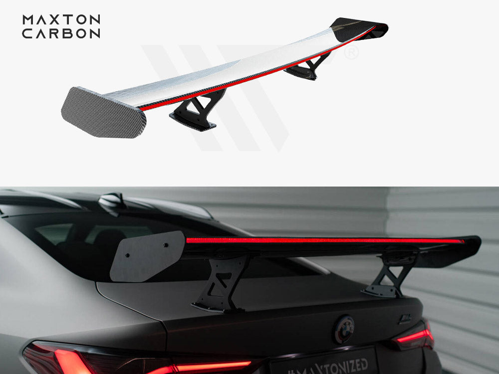 MAXTON DESIGN CARBON SPOILER WITH INTERNAL BRACKETS UPRIGHTS + LED BMW M4 G82 / M440I G22 / 4 M-PACK G22 G22 / 4 M-PACK G22 (Copy)