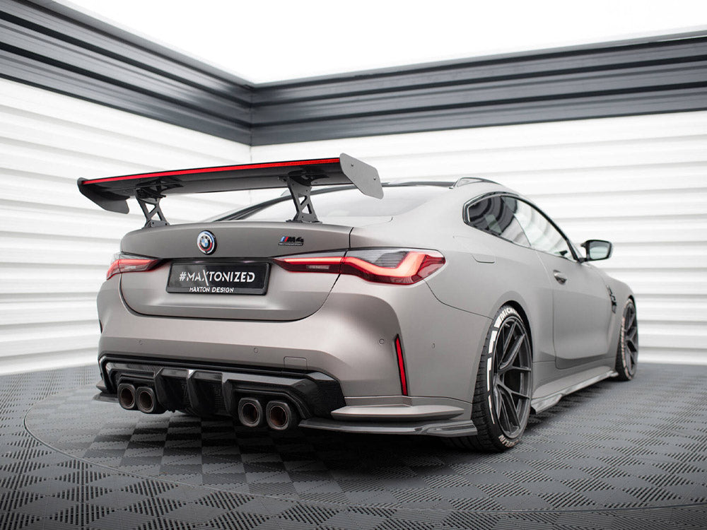 MAXTON DESIGN CARBON SPOILER WITH INTERNAL BRACKETS UPRIGHTS + LED BMW M4 G82 / M440I G22 / 4 M-PACK G22 G22 / 4 M-PACK G22 (Copy)