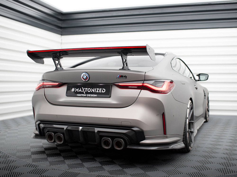 MAXTON DESIGN CARBON SPOILER WITH INTERNAL BRACKETS UPRIGHTS + LED BMW M4 G82 / M440I G22 / 4 M-PACK G22 G22 / 4 M-PACK G22 (Copy)