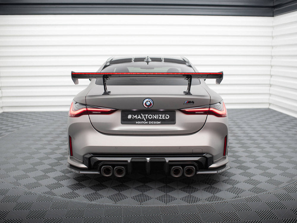 MAXTON DESIGN CARBON SPOILER WITH INTERNAL BRACKETS UPRIGHTS + LED BMW M4 G82 / M440I G22 / 4 M-PACK G22 G22 / 4 M-PACK G22 (Copy)