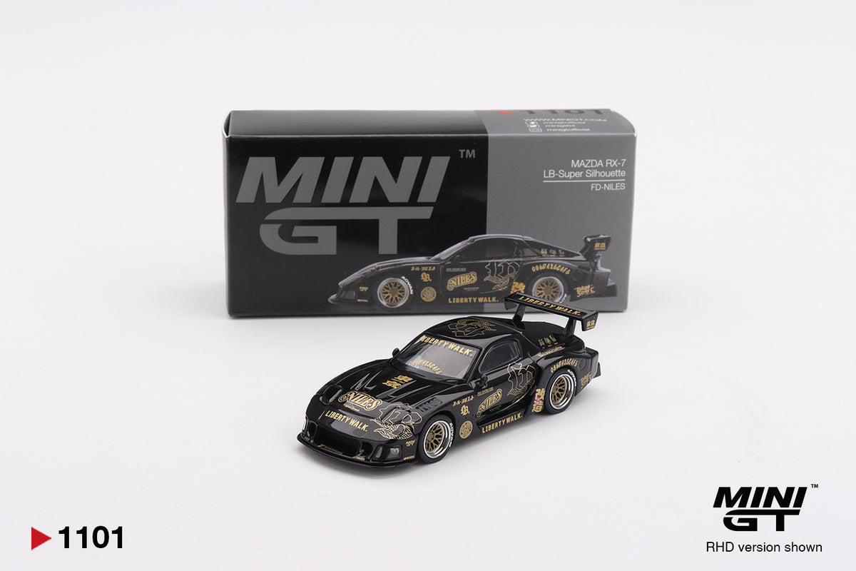 Mini GT – Mazda RX-7 LB Super Silhouette FD-Niles collectible model - MGT01101-R