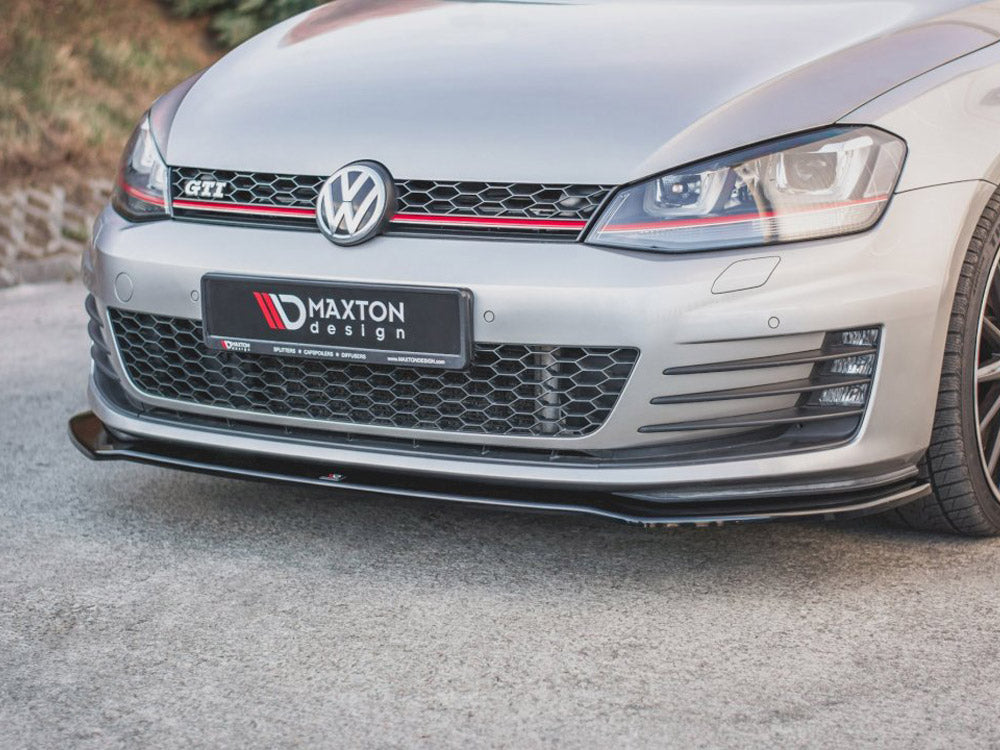 MAXTON DESIGN FRONT SPLITTER V.2 VW GOLF 7 GTI / GTD
