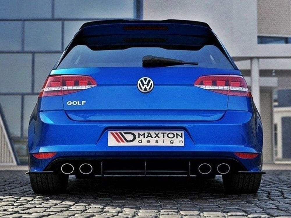 MAXTON DESIGN VW GOLF 7 R HATCHBACK REAR DIFFUSER & REAR SIDE SPLITTERS (2013-2016)