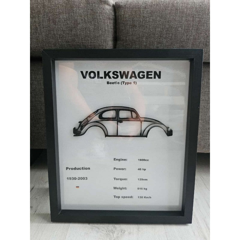 3D Silhouette frame