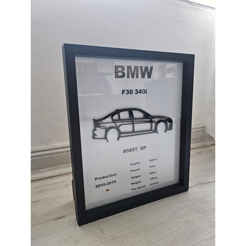 3D Silhouette frame