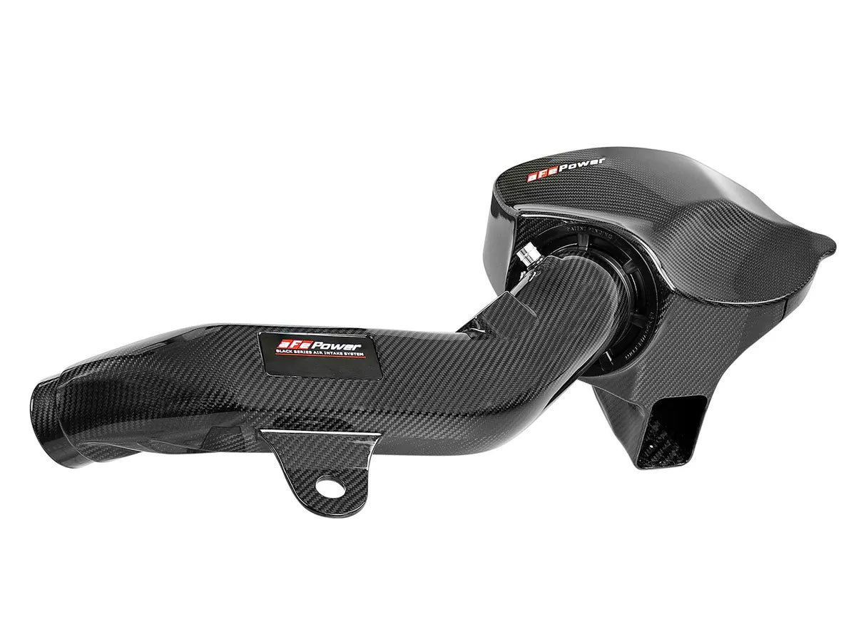 AFE BLACK SERIES MOMENTUM CARBON FIBER COLD AIR INTAKE SYSTEM W/ PRO 5R FILTER BMW F20 M135i