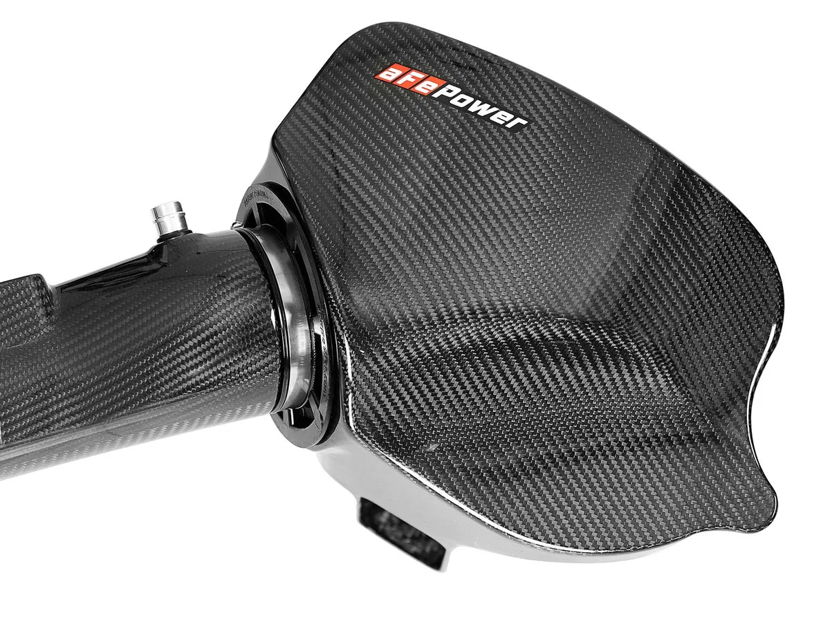 AFE BLACK SERIES MOMENTUM CARBON FIBER COLD AIR INTAKE SYSTEM W/ PRO 5R FILTER BMW F20 M135i