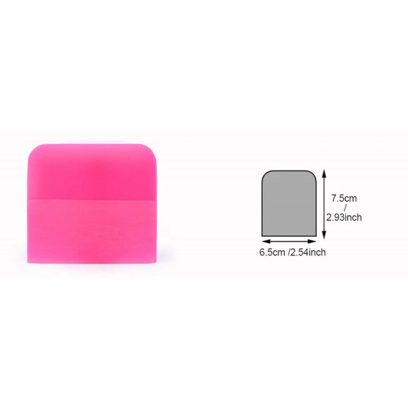 6.5 x 7.5cm TPU PPF vinyl wrap squeegee