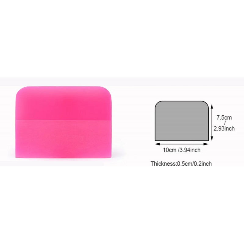 10 x 7.5cm TPU PPF vinyl wrap squeegee