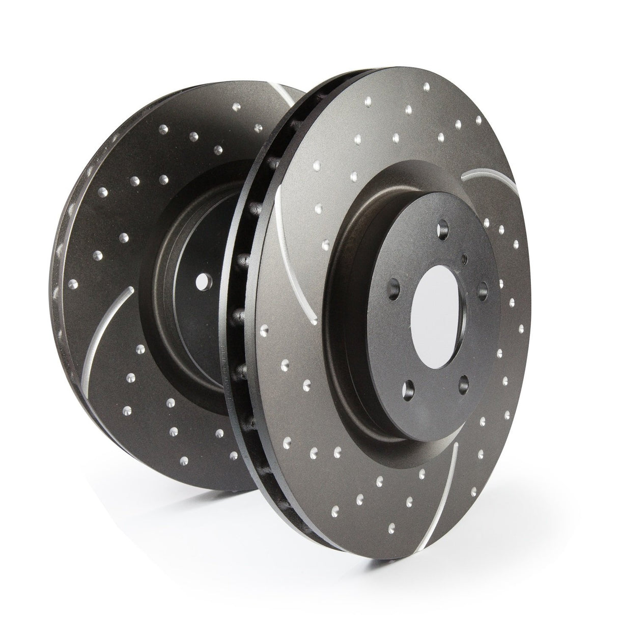 EBC 2 PIECE LIGHTWEIGHT DIMPLE DRILLED & GROOVED REAR DISCS (M135i / M140i / M235i / M240i)