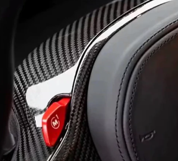 BMW G80 G82 F80 F82 F87 F90 Carbon Fiber Steering Wheel Panel Cover