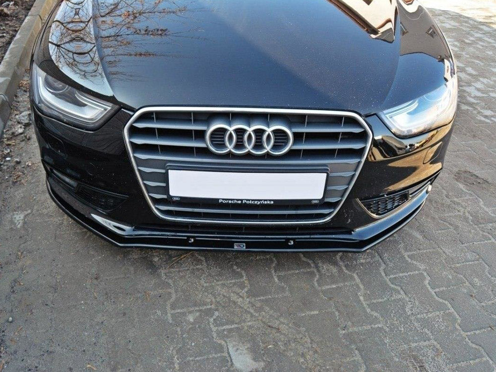 MAXTON DESIGN AUDI A4 B8 FACELIFT FRONT LIP — photo 2