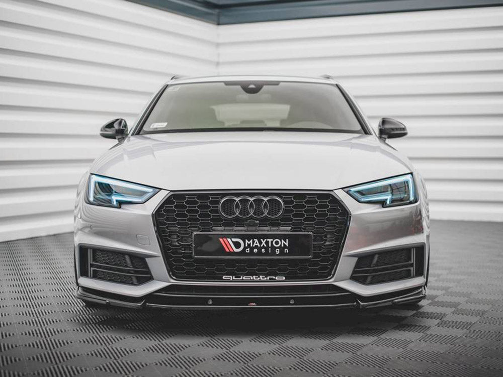 MAXTON DESIGN AUDI A4 S4 B9 FRONT SPLITTER V.3 — photo 3