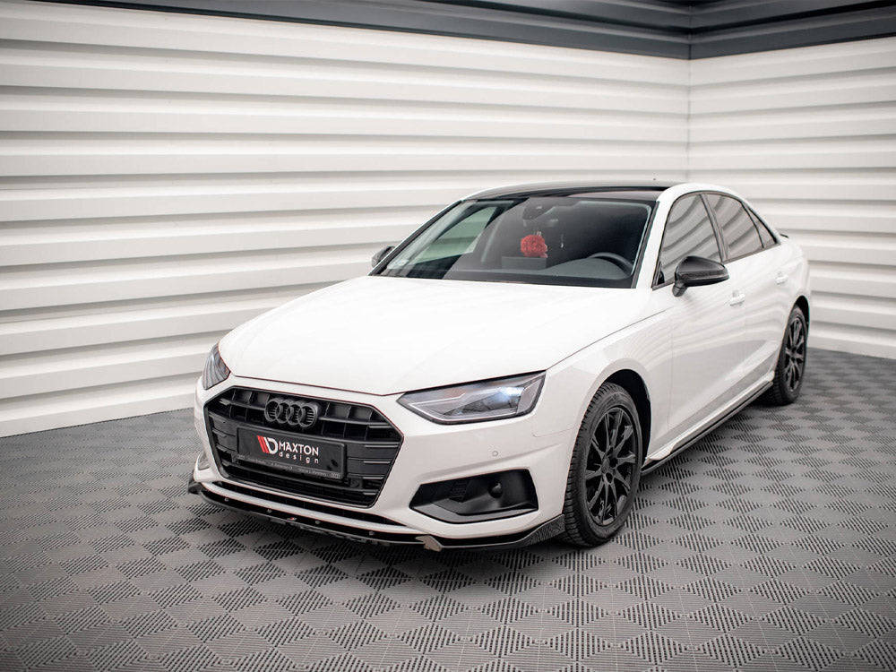 MAXTON DESIGN FRONT SPLITTER V.1 AUDI A4 B9 FACELIFT — photo 2