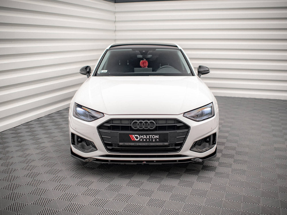 MAXTON DESIGN FRONT SPLITTER V.1 AUDI A4 B9 FACELIFT — photo 3