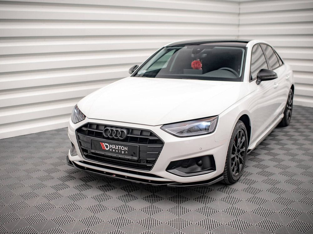 MAXTON DESIGN FRONT SPLITTER V.2 AUDI A4 B9 FACELIFT — photo 2