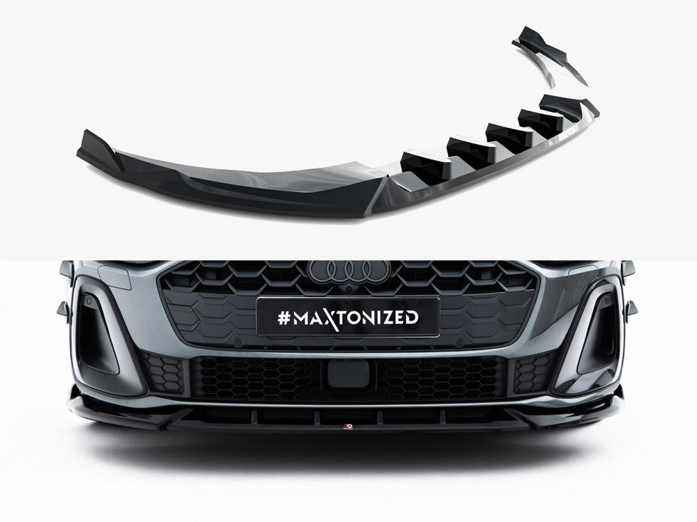 MAXTON DESIGN FRONT SPLITTER V2 AUDI A5 S LINE / S5 B10 — photo 1