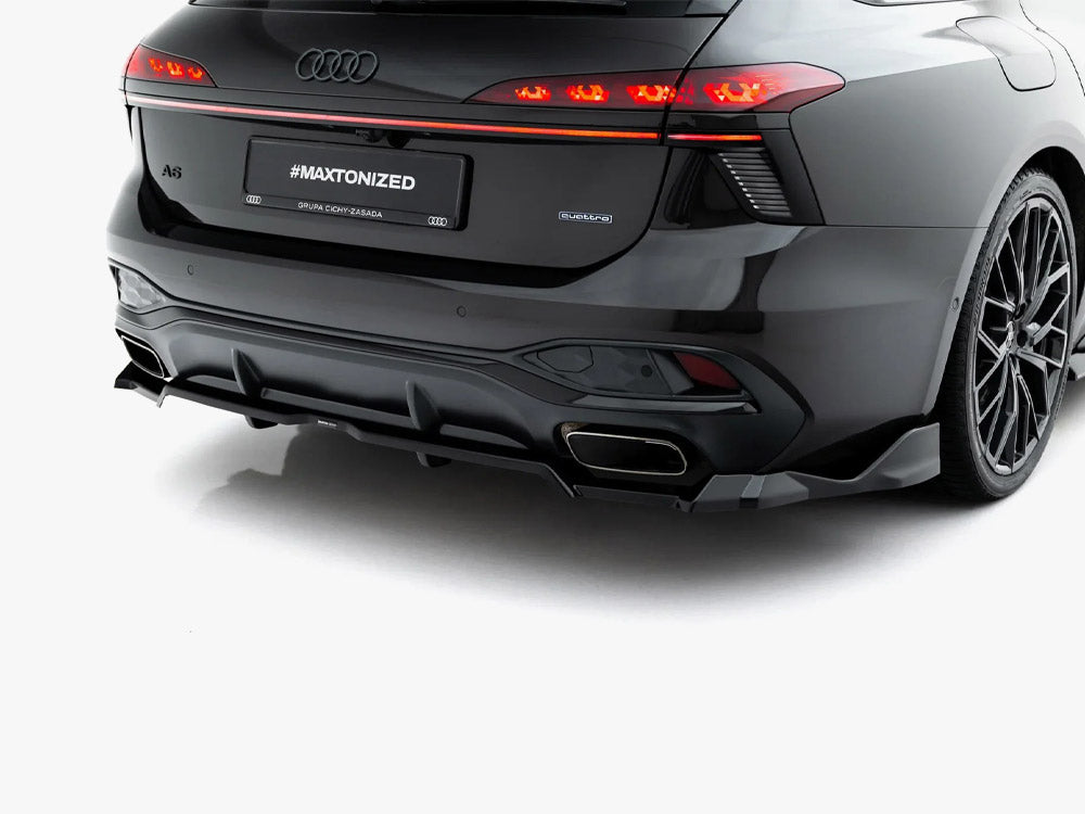MAXTON DESIGN REAR SPLITTER V4 AUDI A6 S LINE C9 — photo 3