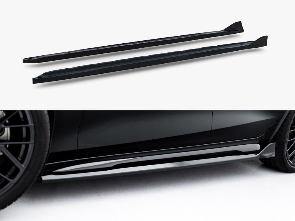 MAXTON DESIGN SIDE SKIRT DIFFUSERS V2 AUDI A6 S LINE C9 — photo 1