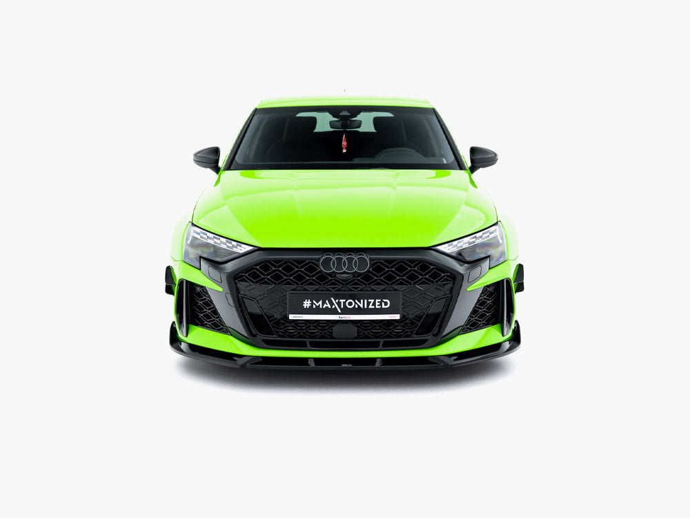 MAXTON DESIGN FRONT SPLITTER V.3 AUDI RS3 8Y FACELIFT — photo 6