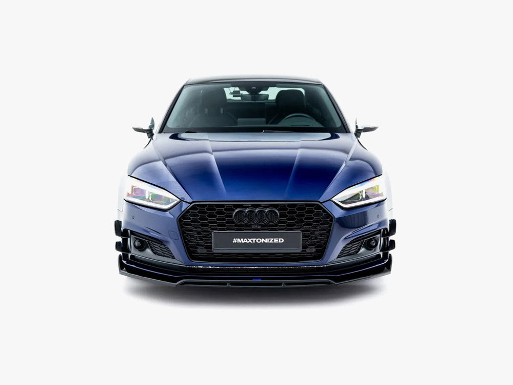 MAXTON DESIGN FRONT SPLITTER AUDI S5 / A5 S LINE COUPE F5 — photo 4