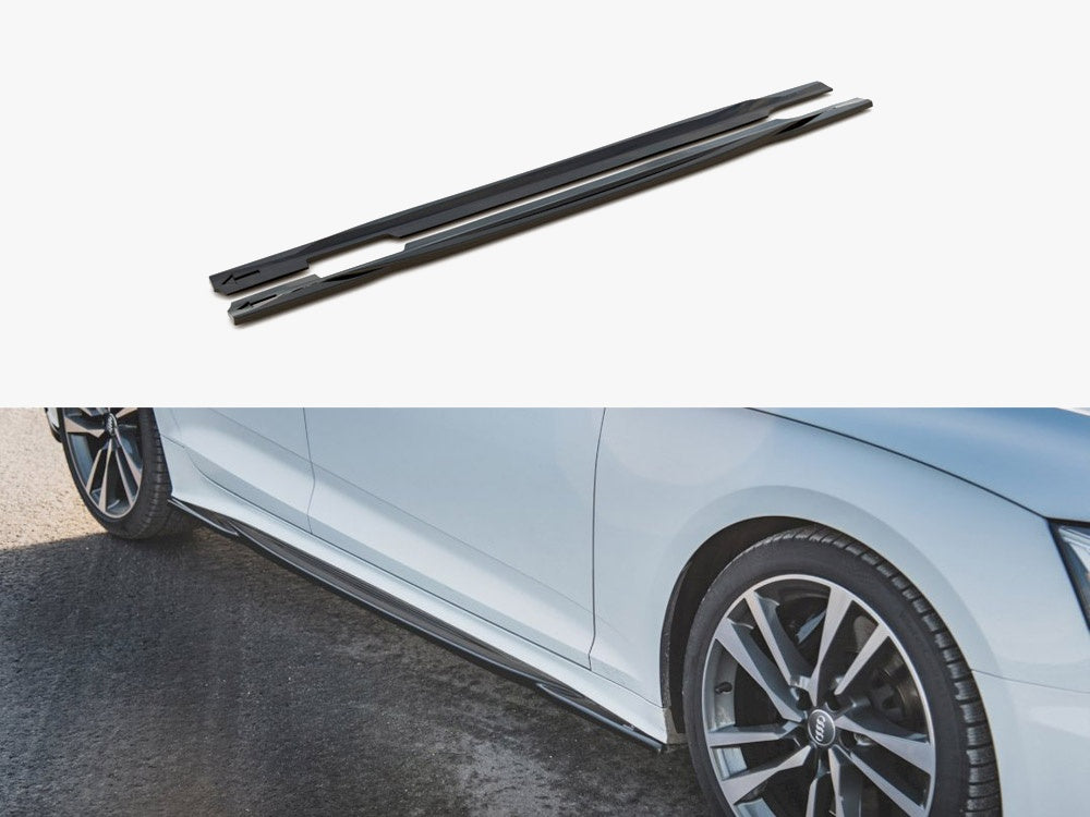 MAXTON DESIGN SIDE SKIRTS DIFFUSERS AUDI S5 / A5 S LINE SPORTBACK F5 FACELIFT — photo 1