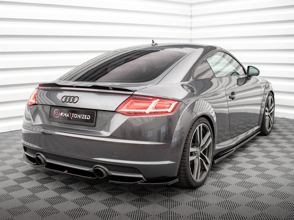 MAXTON DESIGN REAR SIDE SPLITTERS AUDI TT S LINE 8S — photo 2