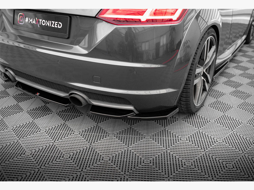 MAXTON DESIGN REAR SIDE SPLITTERS AUDI TT S LINE 8S — photo 3