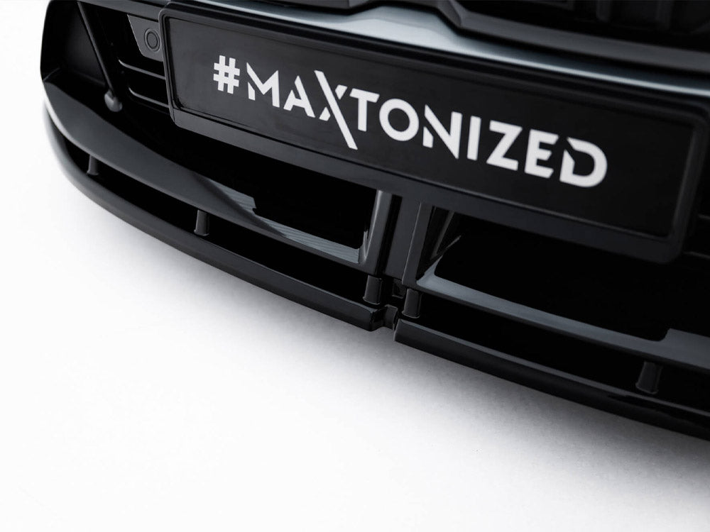 MAXTON DESIGN FRONT SPLITTER V1 BMW M135I F70 — photo 4