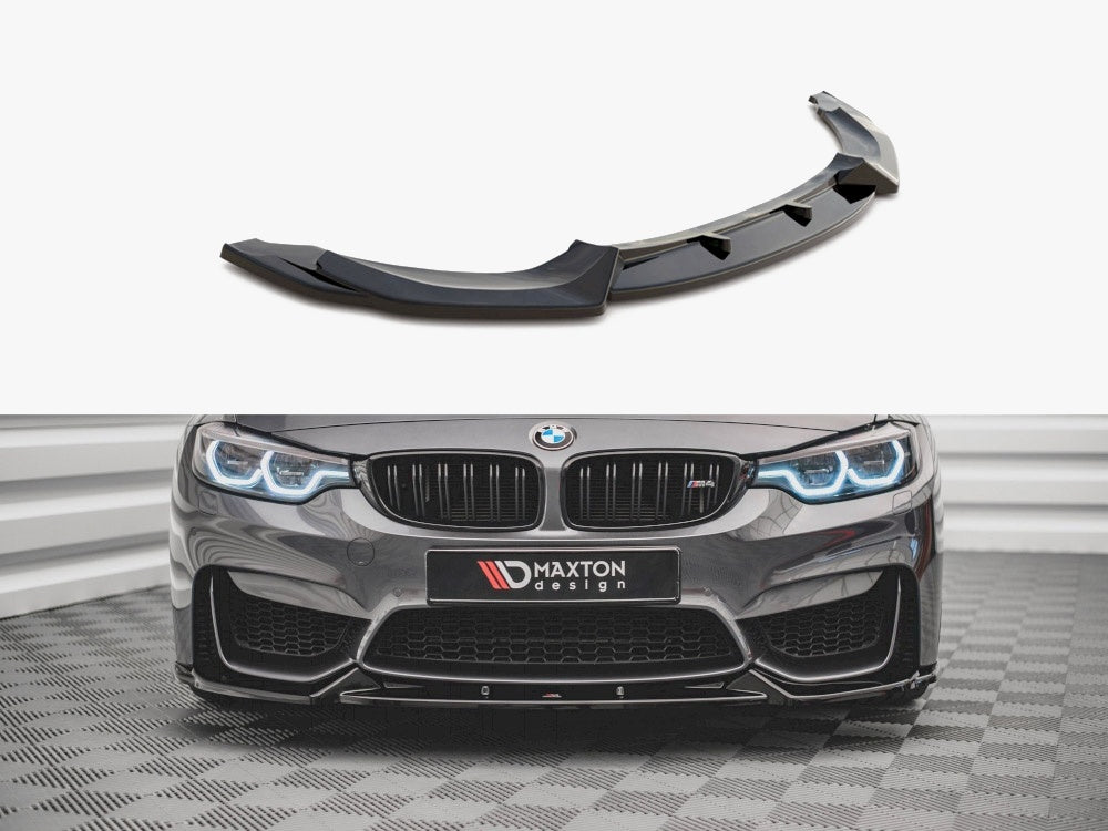 MAXTON DESIGN FRONT SPLITTER BMW M4 F82 (2014-) — photo 1