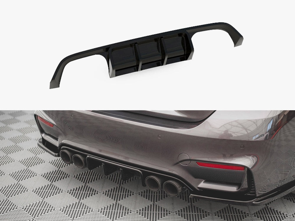 MAXTON DESIGN REAR VALANCE BMW M4 F82 (2014-2020) — photo 1