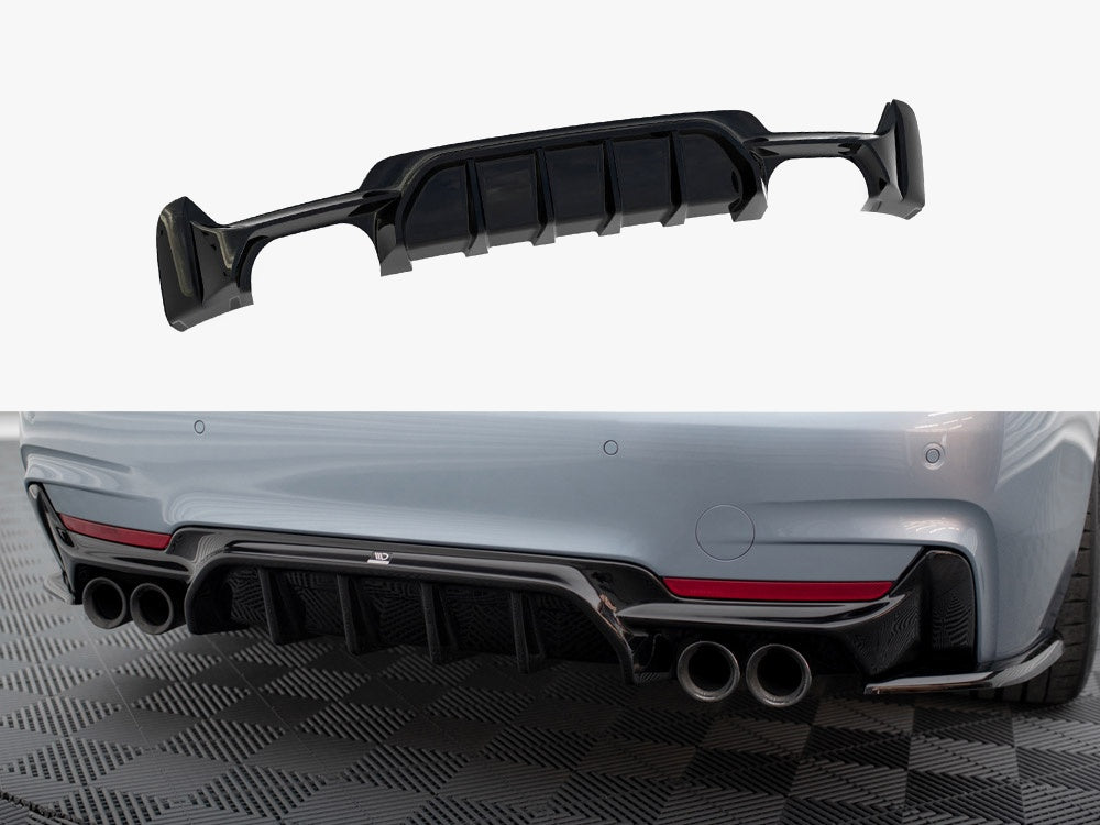 MAXTON DESIGN REAR VALANCE BMW 4 M-PACK F32 / F33 / F36 — photo 1