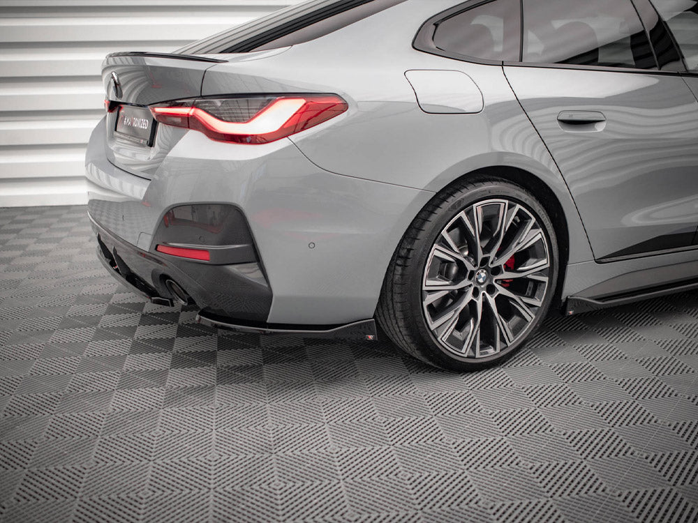 MAXTON DESIGN REAR SIDE SPLITTERS V.2 BMW 4 GRAN COUPE G26 M SPORT — photo 3