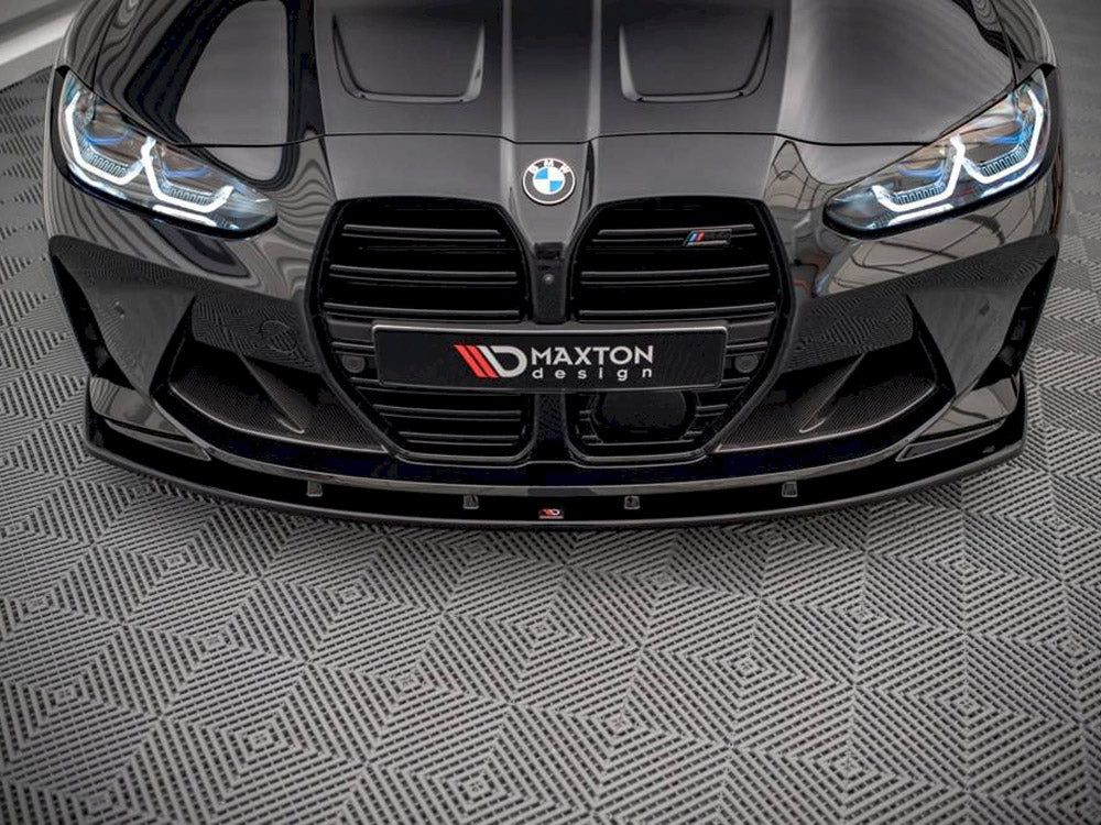 MAXTON DESIGN FRONT SPLITTER V.1 BMW M4 G82 / M3 G80 (2021-) — photo 3