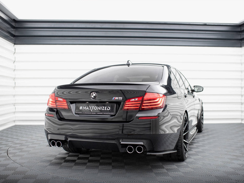MAXTON DESIGN BMW 5 SERIES F10 REAR SIDE SPLITTERS — photo 2