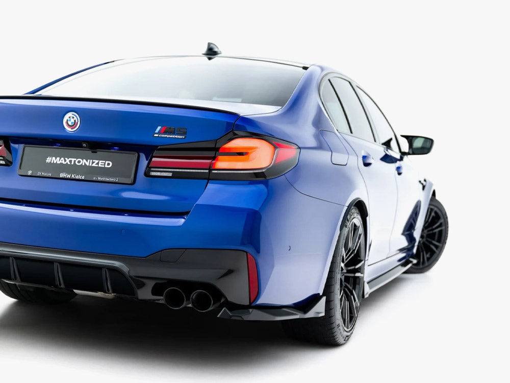 MAXTON DESIGN REAR SIDE SPLITTERS V.2 BMW M5 F90 / F90 FACELIFT — photo 3