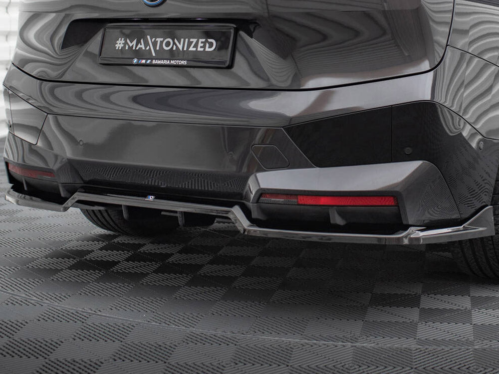 MAXTON DESIGN REAR SPLITTER BMW iX M-PACK I20 — photo 3
