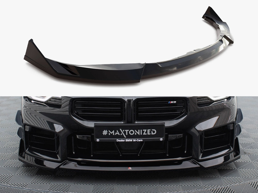 MAXTON DESIGN FRONT SPLITTER V5 BMW M2 G87 — photo 1