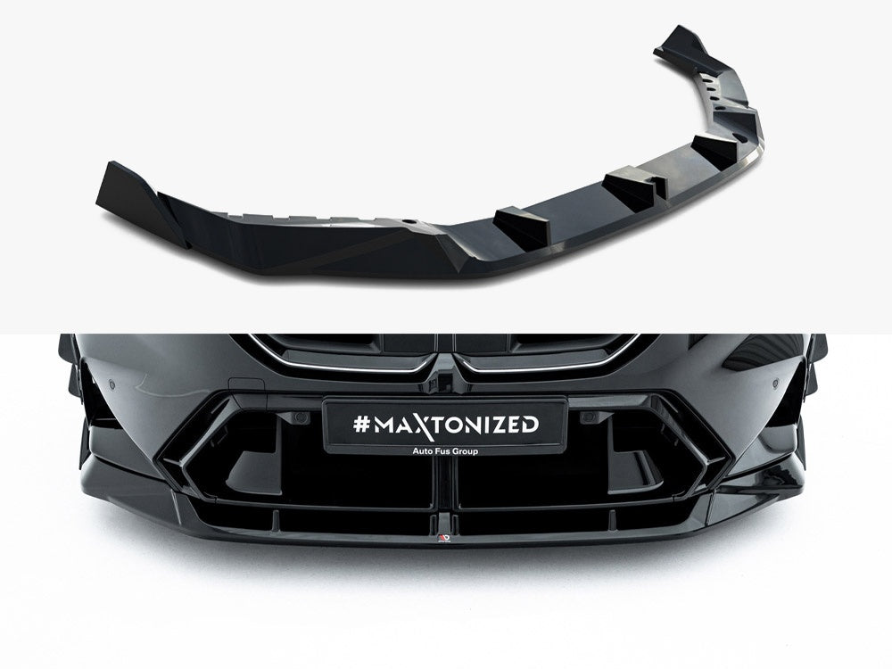MAXTON DESIGN FRONT SPLITTER V.2 BMW M5 SEDAN TOURING G90 — photo 1