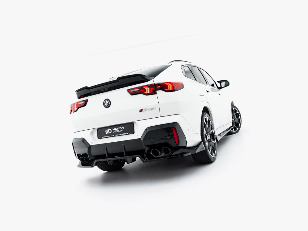 MAXTON DESIGN REAR SPLITTER VERTICAL BARS BMW X2 M35I U10 — photo 2