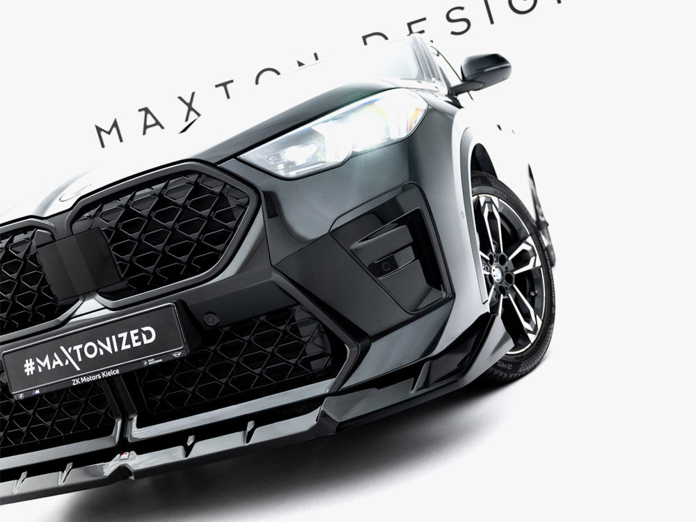 MAXTON DESIGN FRONT SPLITTER BMW X2 M-PACK / IX2 U10 — photo 6