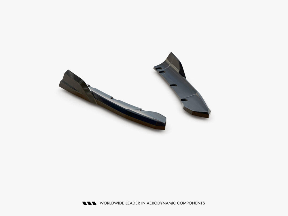 MAXTON DESIGN REAR SIDE SPLITTERS BMW X3 M-PACK G01 FACELIFT — photo 5