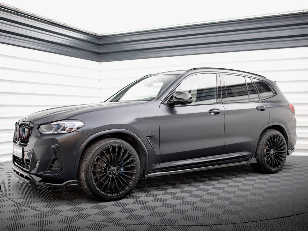 MAXTON DESIGN SIDE SKIRT DIFFUSERS BMW X3 M-PACK G01 FACELIFT — photo 2
