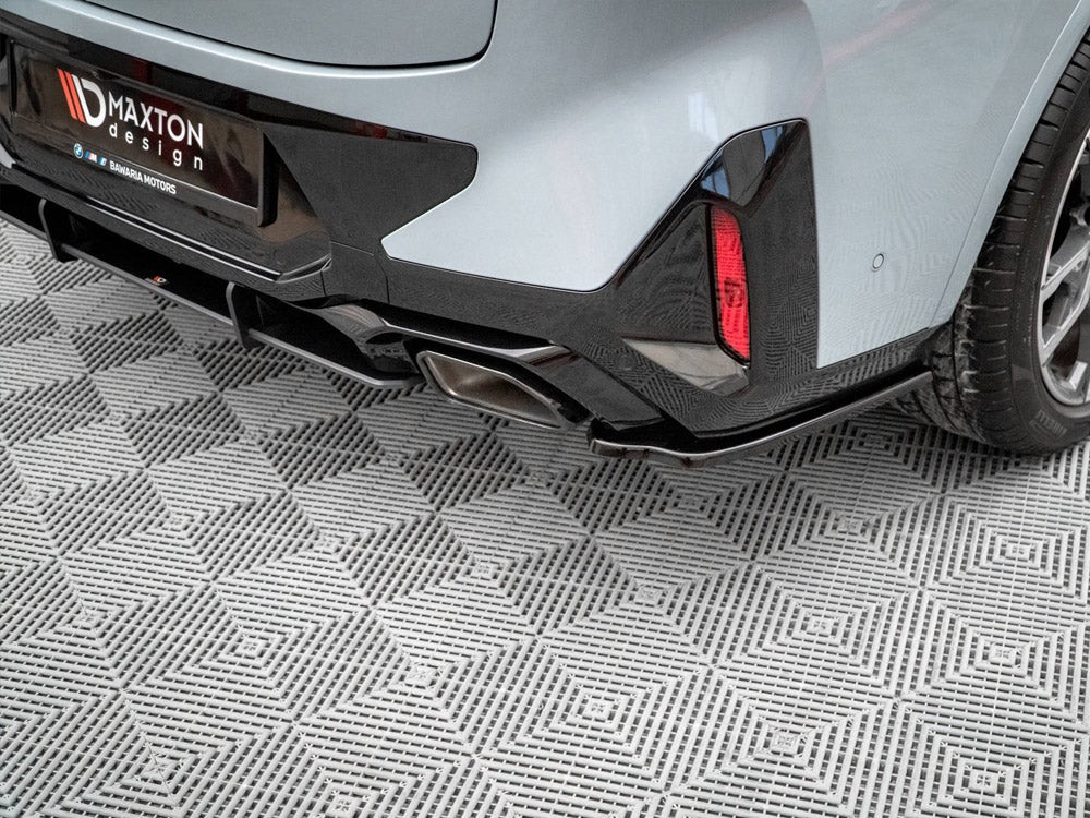 MAXTON DESIGN REAR SIDE SPLITTERS BMW X4 M SPORT G02 FACELIFT — photo 3