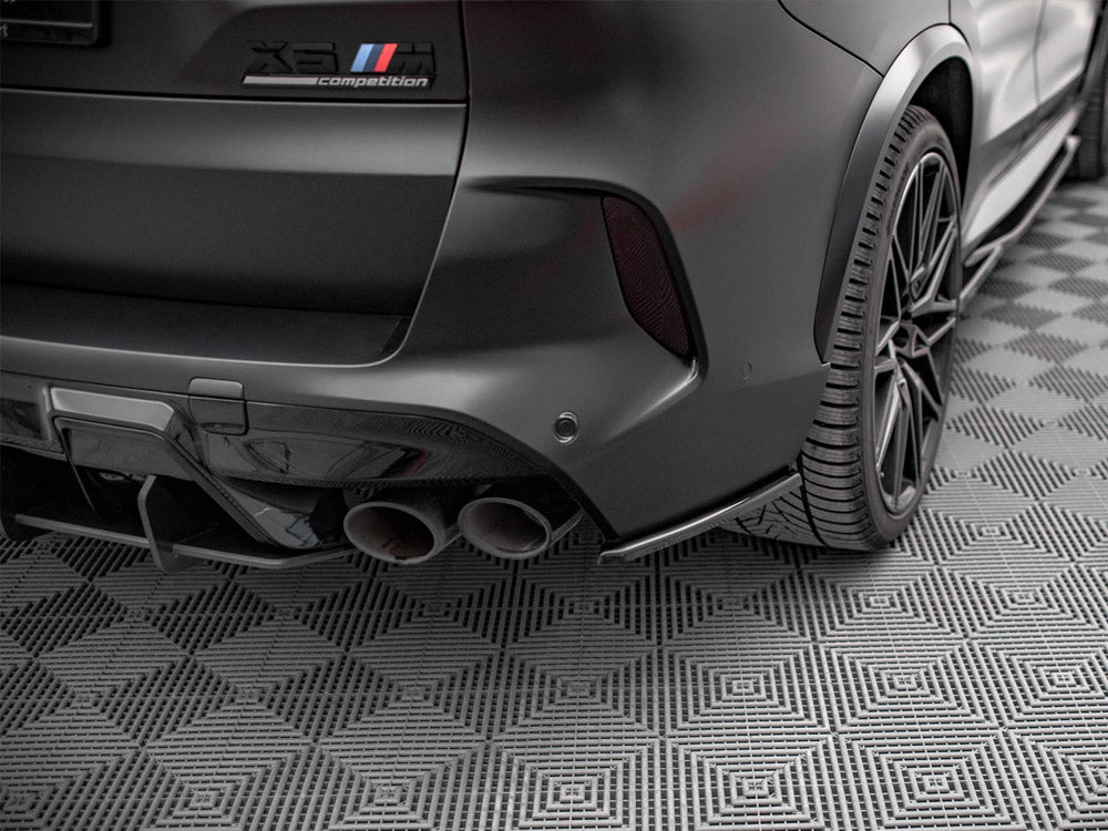 MAXTON DESIGN REAR SIDE SPLITTERS BMW X5M F95 / FACELIFT — photo 3