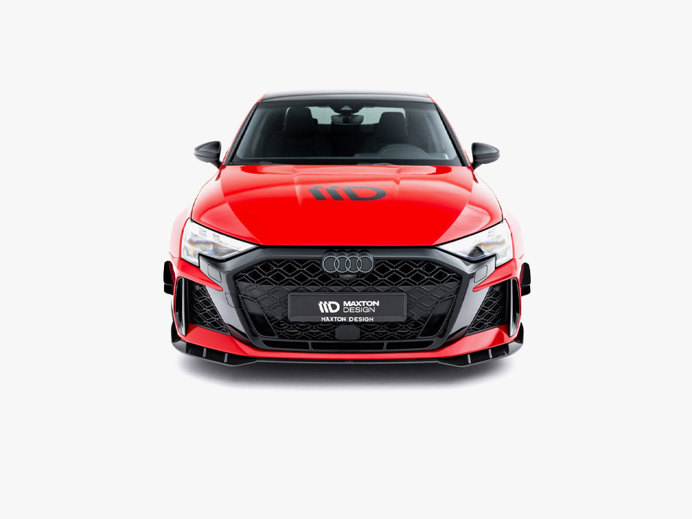 MAXTON DESIGN PREPREG CARBON FRONT SPLITTER AUDI RS3 8Y FACELIFT — photo 5