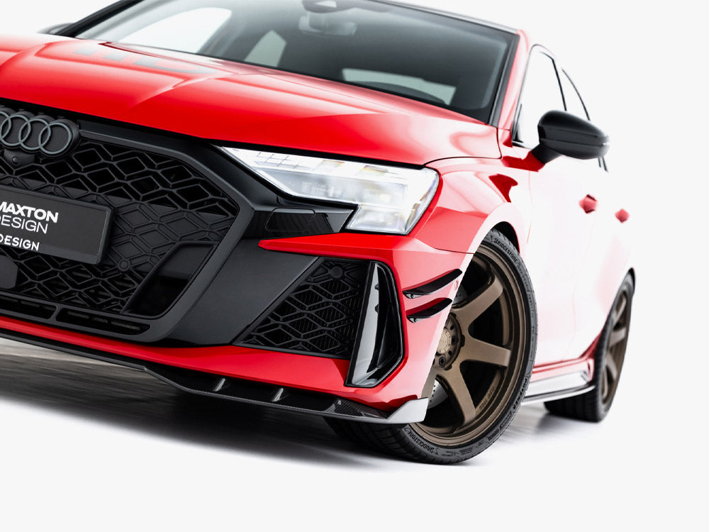 MAXTON DESIGN PREPREG CARBON FRONT SPLITTER AUDI RS3 8Y FACELIFT — photo 7