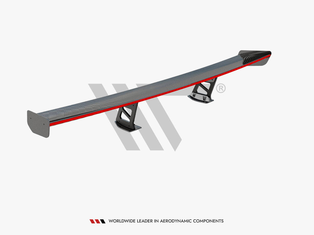 MAXTON DESIGN CARBON SPOILER WITH INTERNAL BRACKETS UPRIGHTS + LED BMW M3 G80 / M340I G20 / 3 M-PACK G20 / 3 STANDARD G20 — photo 13